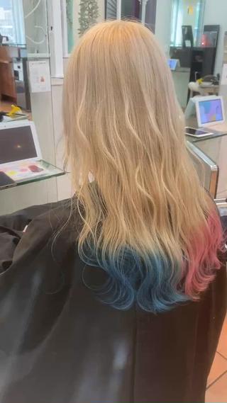 カラー アンククロス所属・和気 世果のヘアスタイル