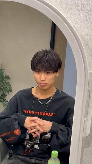 メンズ アンククロス所属・和気 世果のヘアスタイル