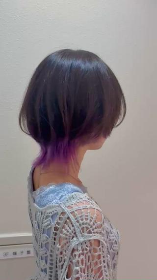 カラー アンククロス所属・和気 世果のヘアスタイル