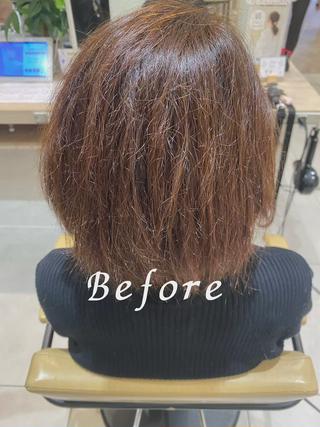 ショート ⭐️⭐️縮毛矯正の スペシャリスト松本✨のヘアスタイル