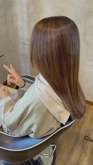 酸熱トリートメント
少しくせ毛でも綺麗にストレート