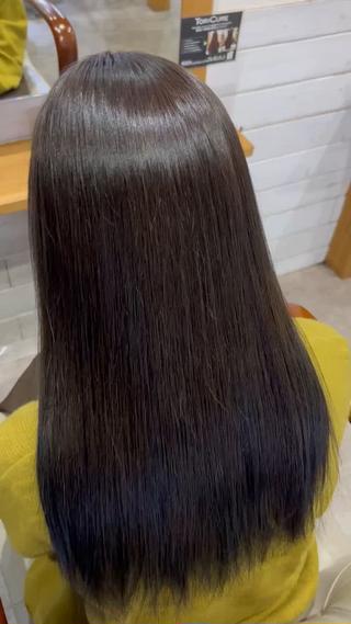 ロング カラー ブルーJR高槻本店所属・高槻No.1髪質改善 /艶髪カラー/たくみのヘアスタイル