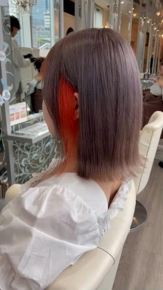 ミディアム カラー ✨似合わせ特化美容師 WILL上村　拳吾のヘアスタイル