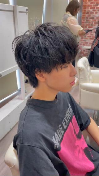 パーマ メンズ ✨似合わせ特化美容師 WILL上村　拳吾のヘアスタイル