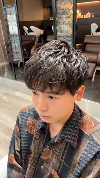 パーマ メンズ ✨似合わせ特化美容師 WILL上村　拳吾のヘアスタイル