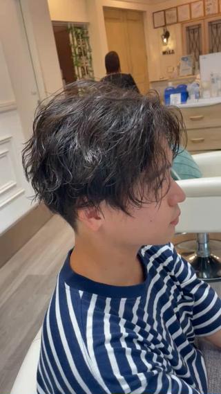パーマ メンズ ✨似合わせ特化美容師 WILL上村　拳吾のヘアスタイル