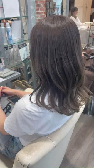セミロング カラー ✨似合わせ特化美容師 WILL上村　拳吾のヘアスタイル
