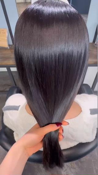 ロング パーマ ユイカ🐮暖色カラー / 再現スタイルのヘアスタイル