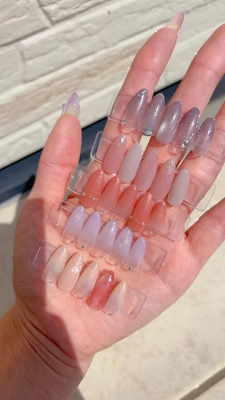 新たに加わったシンプルオフィスネイル
新社会人の皆様も是非お試し下さい 