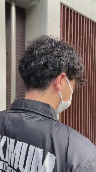 ショート メンズ インナーカラー指名 No.1菊池柊真のヘアスタイル