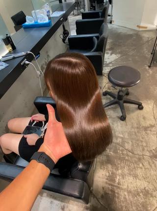 カラー 本多將人 カットモデル大募集のヘアスタイル