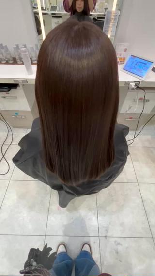 ロング カラー/ツヤ髪/ ヘッドスパ/りおんのヘアスタイル