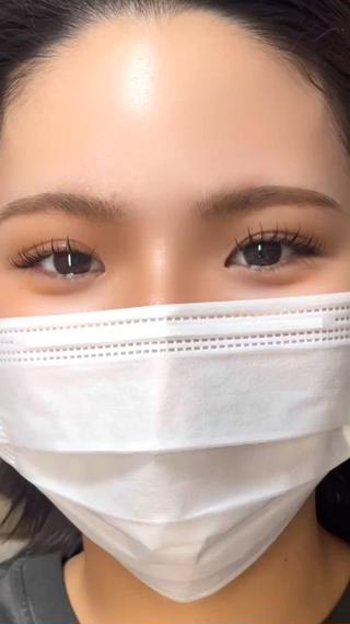 パリエクでまつ毛の存在感抜群です️️