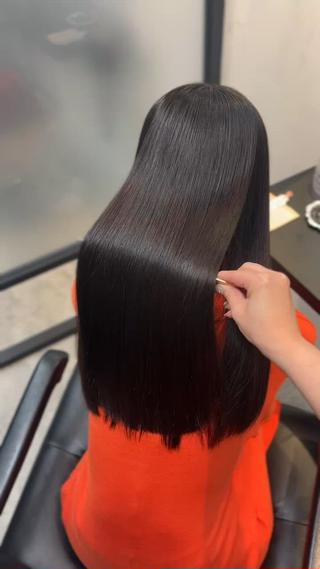 ロング 髪質改善♡ 保坂汐音のヘアスタイル