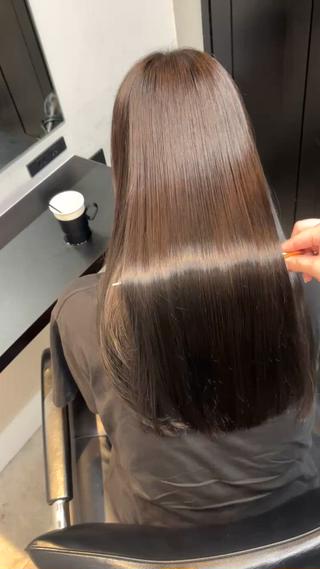 髪質改善ストレート♡ 