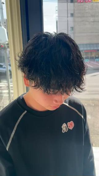 メンズ 遠藤 日和のヘアスタイル