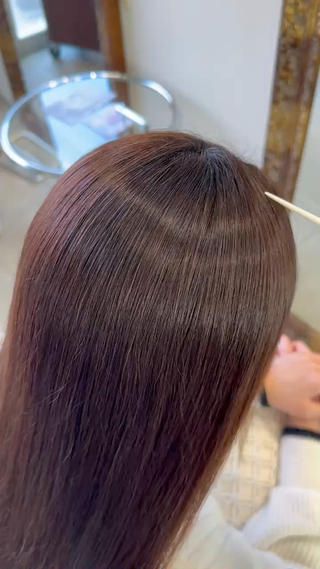 セミロング 遠藤 日和のヘアスタイル