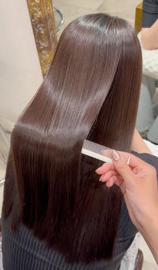 ロング 遠藤 日和のヘアスタイル