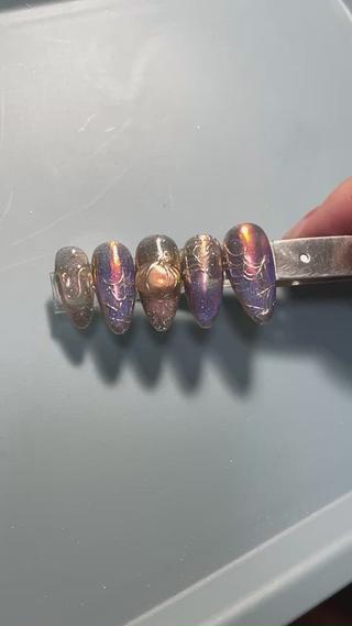 ハロウィンネイル 