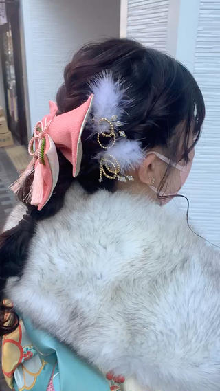 カラー ヘアアレンジ 🩰モテ艶girly ヘア🪽彩香‎🪡⟡のヘアスタイル