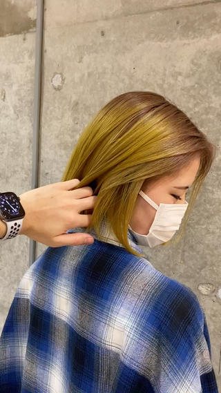 デザインカラー
ダメージレスにカラーしてます