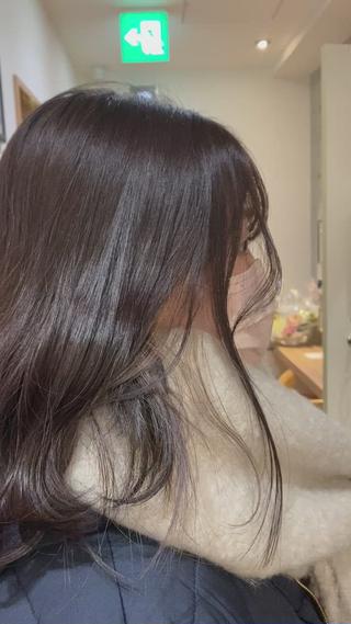 ミディアム 齋藤 椋哉のヘアスタイル