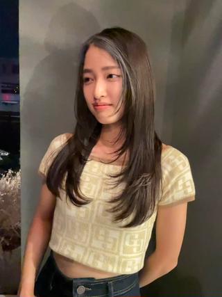 レイヤーカットにバンクインナー️ 