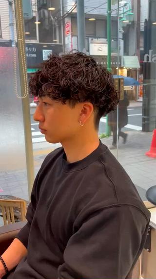 パーマ メンズ 【メンズパーマ職人】 kanata/溝の口のヘアスタイル