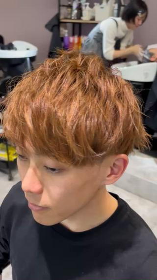 ショート 🌟髪質改善ケアカラ ー美髪縮毛矯正y🌟のヘアスタイル