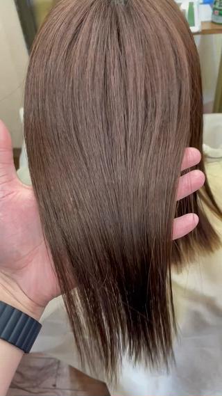 ダメージ毛にも美髪矯正 