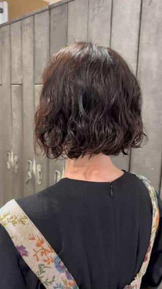 ボブパーマ大人気 