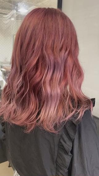 ピンクカラー
ブリーチ1〜 