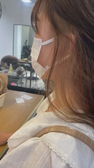 ベージュインナーカラー 