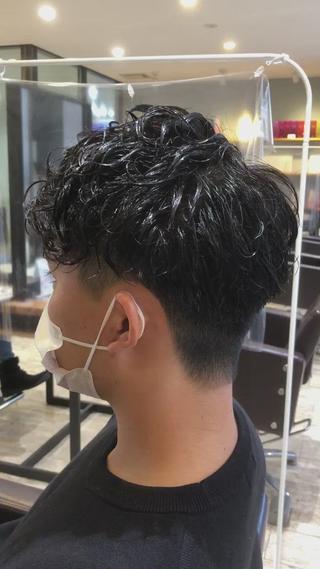 ショート カラー パーマ ヘアアレンジ メンズ キッズ ネイル マツエク・マツパ アイブロウ MODEK's西宮店 マネージャー神道有基のヘアスタイル