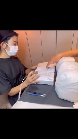 施術風景instagramにて、お店のこだわりも発信中@unoanail 