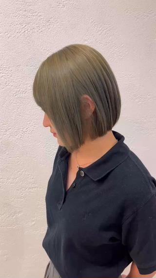 ショート 山本 梨華のヘアスタイル