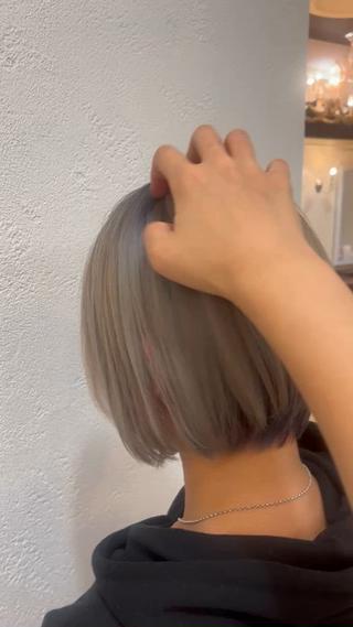 ショート 山本 梨華のヘアスタイル