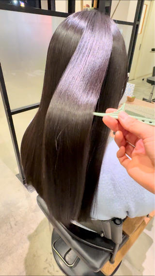 ロング CHESS所属・星 優南のヘアスタイル