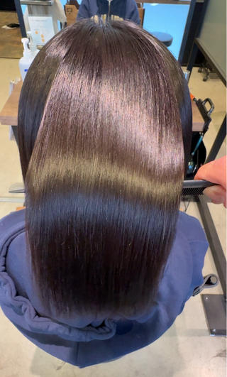 ミディアム CHESS所属・星 優南のヘアスタイル