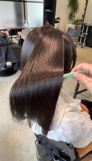 セミロング CHESS所属・星 優南のヘアスタイル