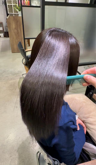 ロング CHESS所属・星 優南のヘアスタイル