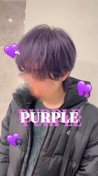 メンズ HONOKA💜女子 ウケメンズ特化心斎橋のヘアスタイル