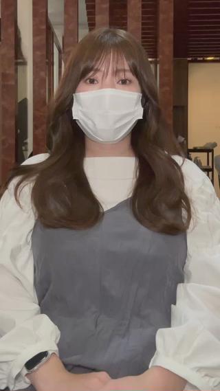 ロング カラー ヘアアレンジ MiU所属・韓国×髪質改善×美髪 縮毛矯正×レイヤーのヘアスタイル