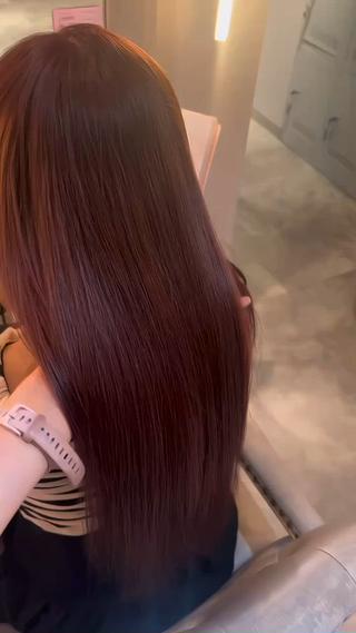 カラー 🤍ふんわりアイドル カラー🎀Rio🪽のヘアスタイル