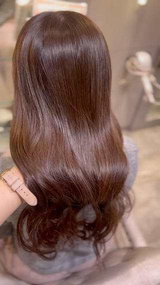 ロング カラー 🤍ふんわりアイドル カラー🎀Rio🪽のヘアスタイル