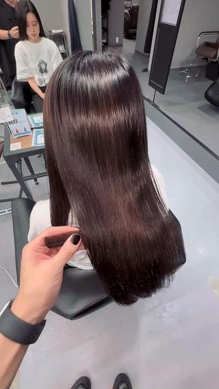 大人気髪質改善縮毛矯正す 