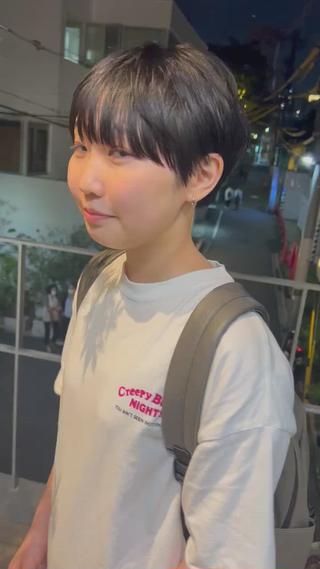 ショート sakoda shunkiのヘアスタイル