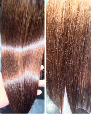 今まで1度もクセが伸びたことがない、という方に特にやっていただきたいです。オリジナルの薬剤を、髪に最小限の負担でしっかりと反応させるので、クセを伸ばすことが出来ます。
同時に髪の主成分をオリジナルのトリートメントで髪の内部に浸透させるので、ツヤツヤの柔らかい髪質に仕上げます。 