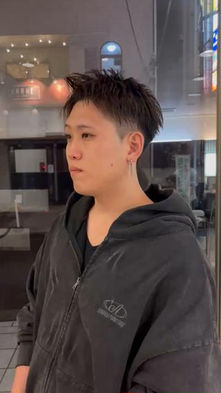 ショート メンズ MEN'S HAIR PERCUT所属・行方 晴貴のヘアスタイル