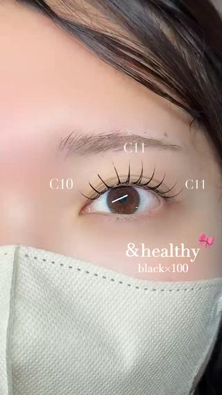 アンドヘルシー
エクステ×パーマ
ドールデザイン
縦にも横にもぱっちりします 